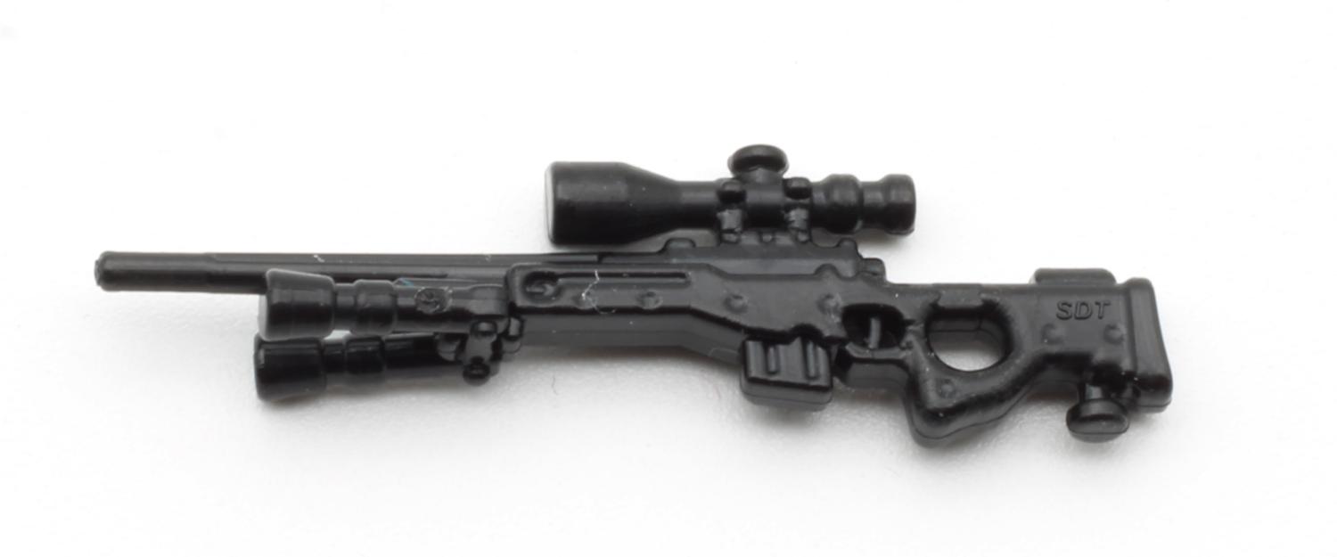 Minifig Cat L96 Scharfschützengewehr mit beweglichem Zweibein
